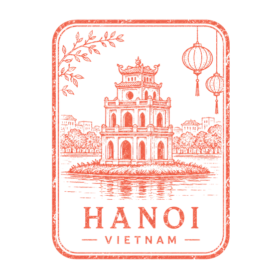 Hanoi stamp