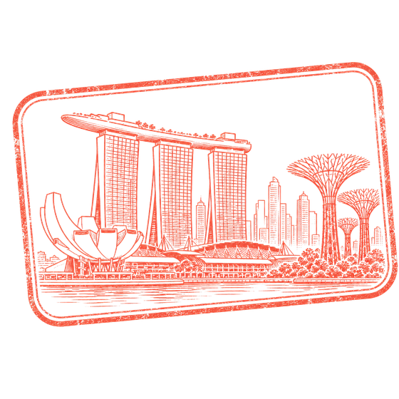 Singapore stamp