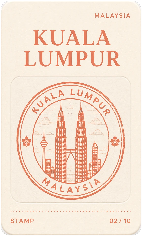 Kuala Lumpur passport stamp, 02 of 10