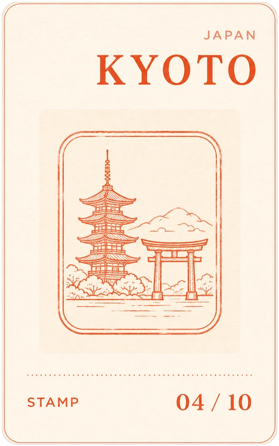 Kyoto passport stamp, 04 of 10